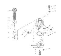 Carburetor Assembly 250 6X6