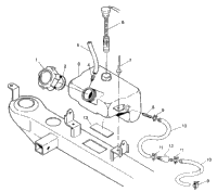 Oil Tank Assembly 4X4 250