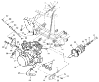 Engine Mounting Swedish 4X4 400L