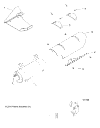 Engine, Exhaust System Shields