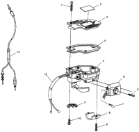 Controls Throttle Asm./Cable Xplorer 400L
