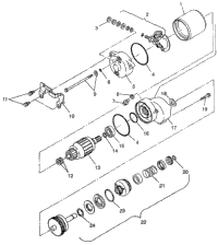 Starting Motor Xpress W97ca28c (4939603960D011)