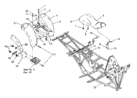 Rear Cab Assembly 6X6 400L, Swedish S948740 & Norwegian