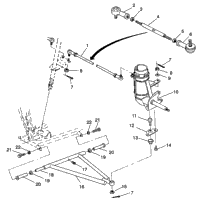 Steering/Aarm Assembly Trail Blazer