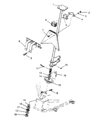 Steering Post Assembly 4X4 300