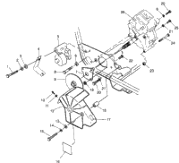Gearcase/Brake Mounting Magnum 2X4
