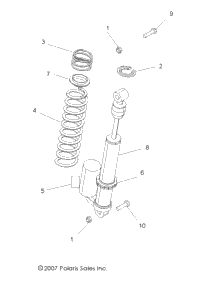 Suspension, Rear Shock