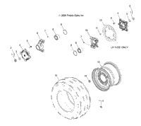 Wheel, Rear & Hub, Rear /Ld27aa/Ab/Ac/Ad