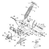 Swing Arm/Shock Mounting 4X4 350L W938139