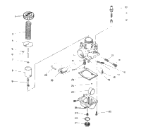 Carburetor Assembly 250 4X4 Update
