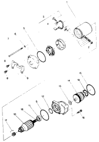 Starting Motor Assembly