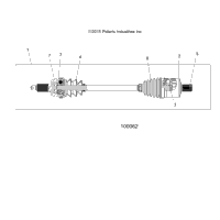 Drive Train, Drive Shaft, Front A16sve95nm (100062)