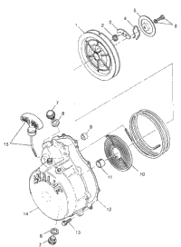Recoil Starter Xplorer 500