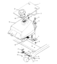 Fuel Tank Assembly Trail Blazer