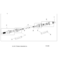 Drive Train, Rear Drive Shaft