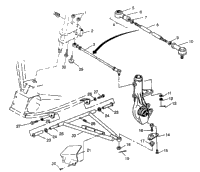 Aarm/Strut Mounting 6X6 400L & 6X6 400L Norwegian N968740