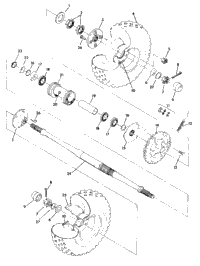 Rear Wheel Drive Assembly 350 4X4 Update