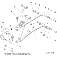 Suspension, Front Aarms