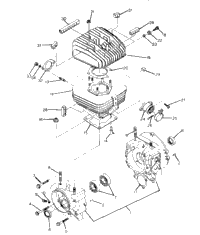 Crankcase & Cylinder Assembly