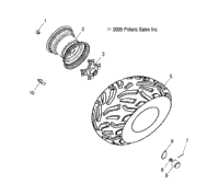 Wheel, Rear