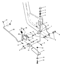 Foot Pedal & Parking Brake