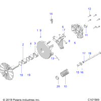 Drive Train, Primary Clutch