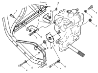 Gearcase Mounting Scrambler 400