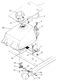 Fuel Tank Assembly Swedish 4X4 400L
