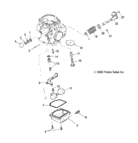 Engine, Carburetor, Lower
