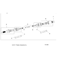 Drive Train, Rear Drive Shaft