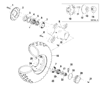 Front Wheel A02bg50aa/Ac