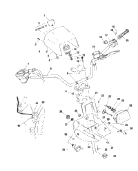 Handlebar & Headlight Pod