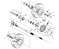 Rear Wheel Drive Assembly 2X4 400L