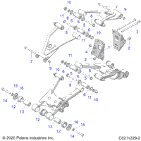 Suspension, Rear Control Arm, Mounting