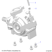 Drive Train, Gearcase Mounting, Front