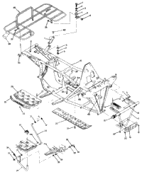 Frame Assembly W/ Racks Trail Boss