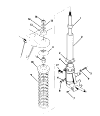 Strut Assembly 350 2X4