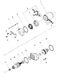 Starting Motor Assembly