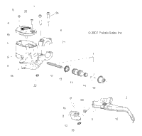 Brakes, Front Lever & Master Cylinder
