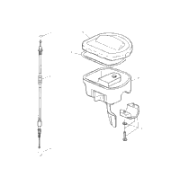 Controls Throttle Assembly/Cable