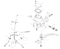 Controls Master Cylinder/Brake Line