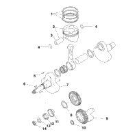 Crankshaft & Piston W958144