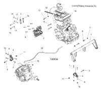 Engine, Mounting
