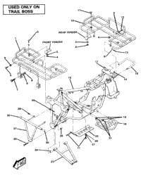 Frame Assembly With Rackstrail Boss