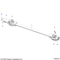 Drive Train, Front Prop Shaft