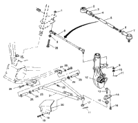 Aarm/Strut Mounting 4X4 250