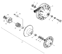 Driven Clutch Sport 400L