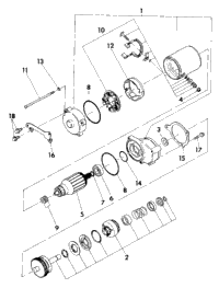 Starting Motor Assembly