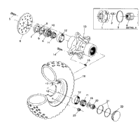 Front Wheel Assembly 6X6 250