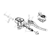 Controls Master Cylinder/Brake Line Rh /Da